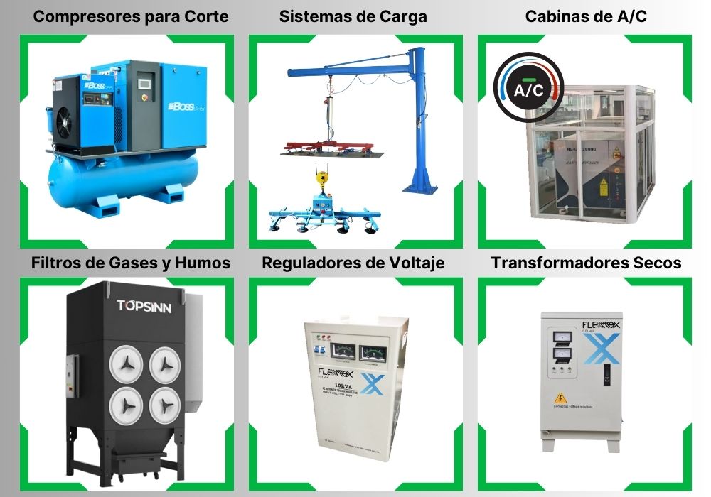 Integramos opcionalmente accesorios y equipos complementarios | FlexMax Perú