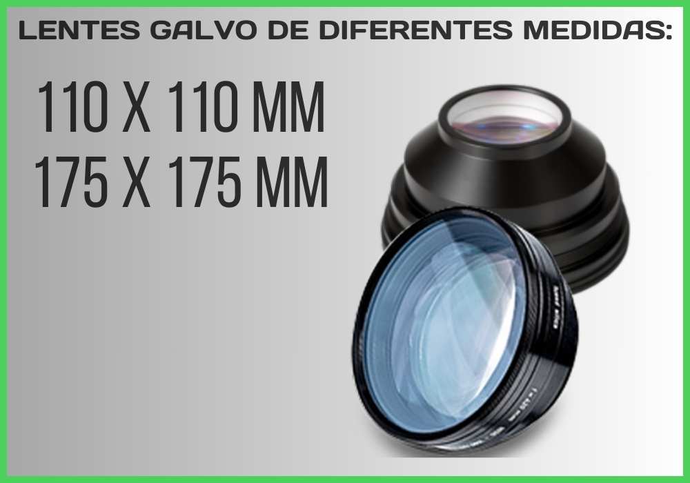 Lentes galvo de alta resolución en 2 medidas | FlexMax Perú