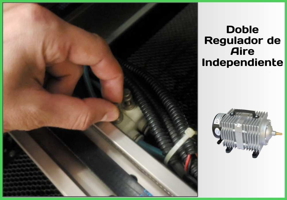 Doble compresor y sistema de regulación de aire para mejores acabados | FlexMax Perú