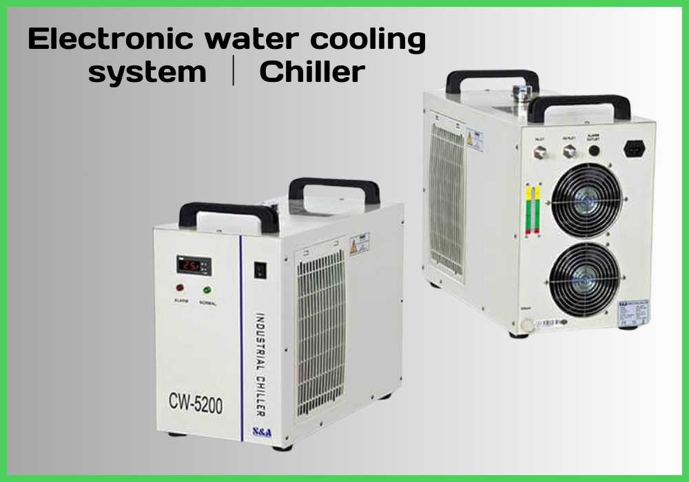 Chiller electrónico industrial para DOBLE tubo láser | FlexMax Perú
