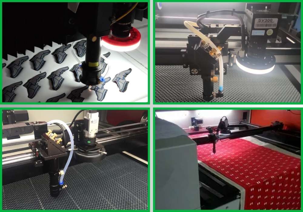 Cámara escáner CCD en cabezal para cortar patrones o impresos en el material (Opcional) | FlexMax Perú