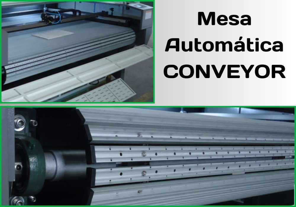 Mesa automática rotativa Conveyor hecha de varillas de aluminio | FlexMax Perú