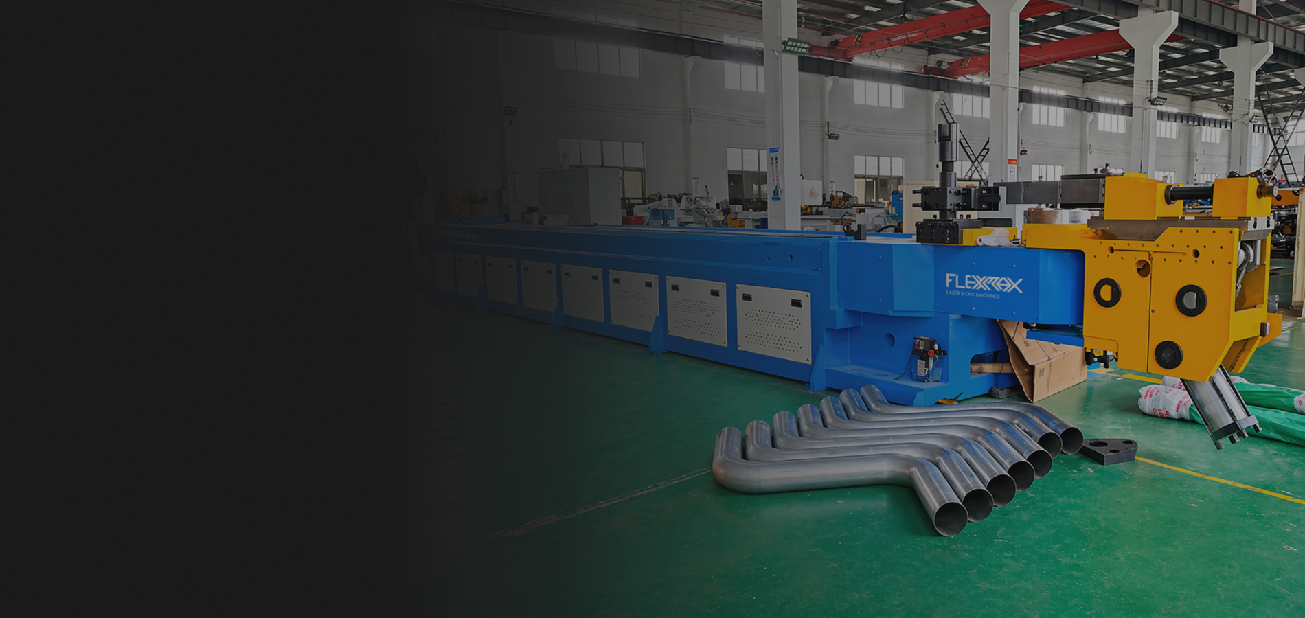 Dobladora CNC de Tubos Automática - Dobla de 38mm Hasta 115mm de Diámetro y Hasta 6mm de Grosor
